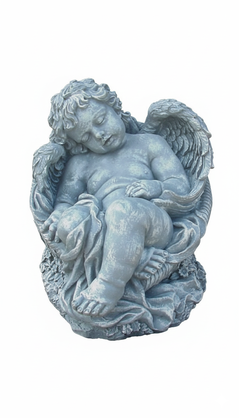 Sleeping Angel Concrete Mold 15" Height