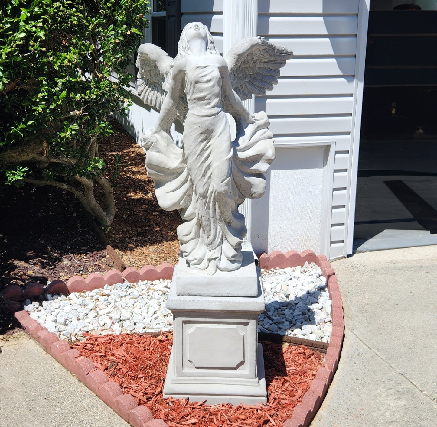 Flying Angel Concrete Statue