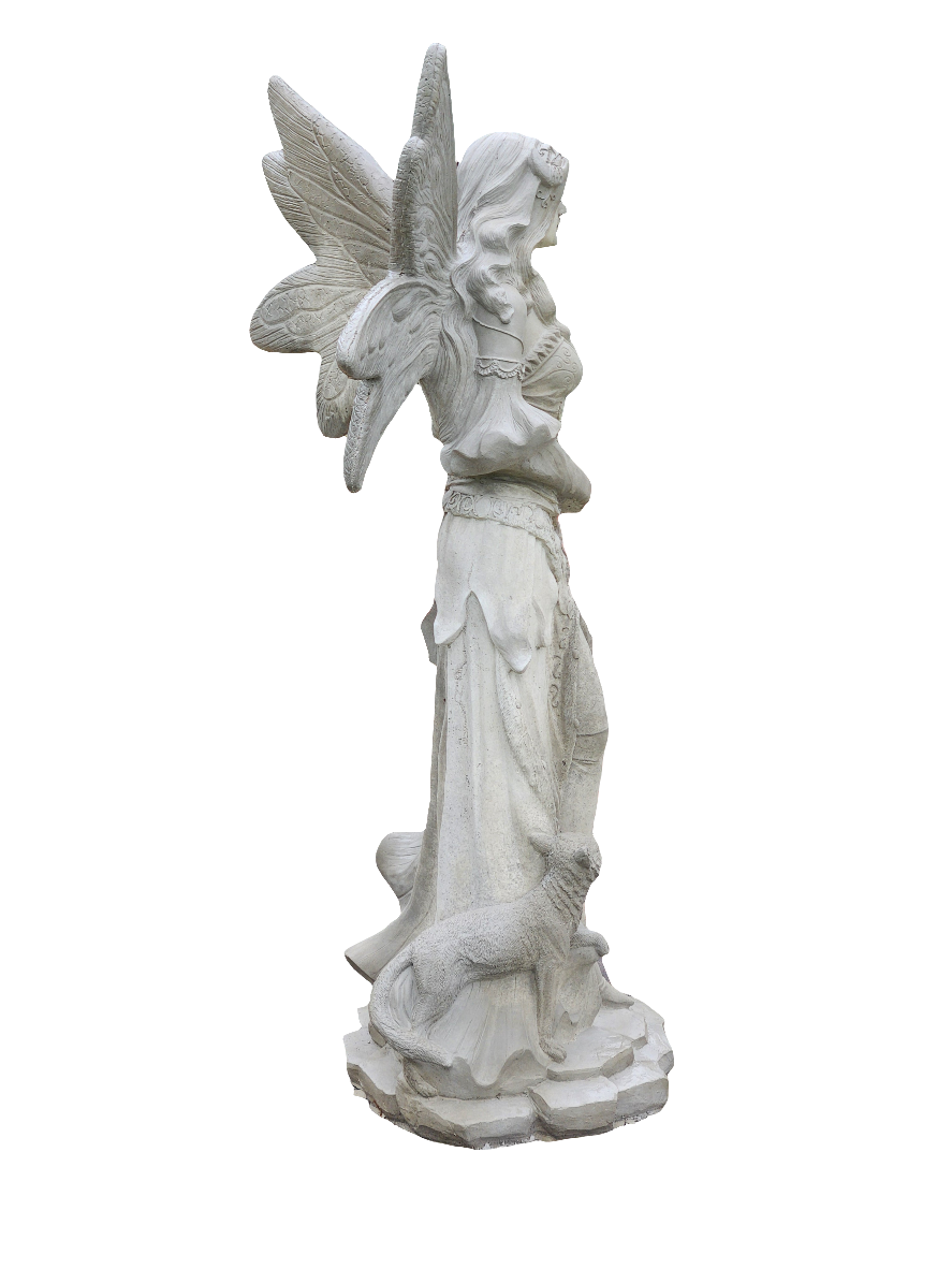Fairy Athena Concrete Statue