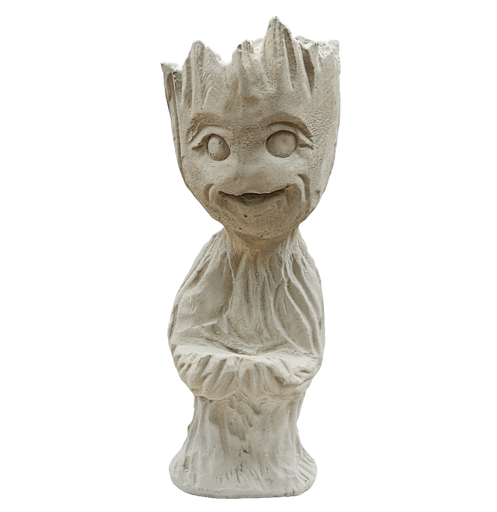 Groot Concrete Statue