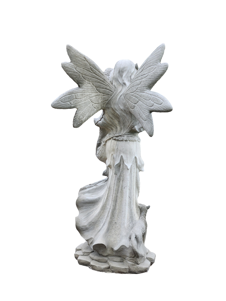 Fairy Athena Concrete Statue