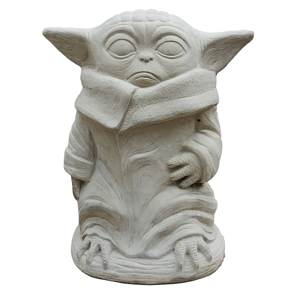 Yoda Concrete Statue