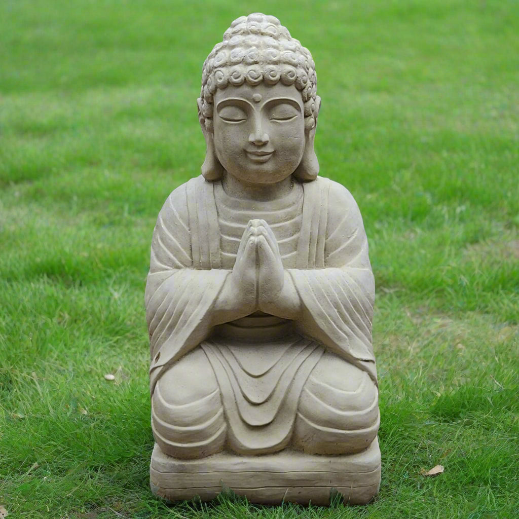 Meditating Buddha Concrete Statue