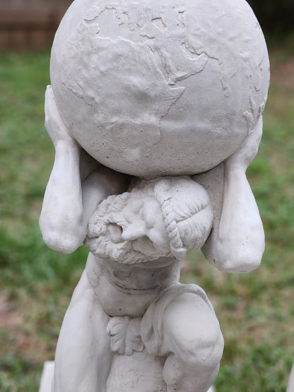 Atlas Concrete Statue