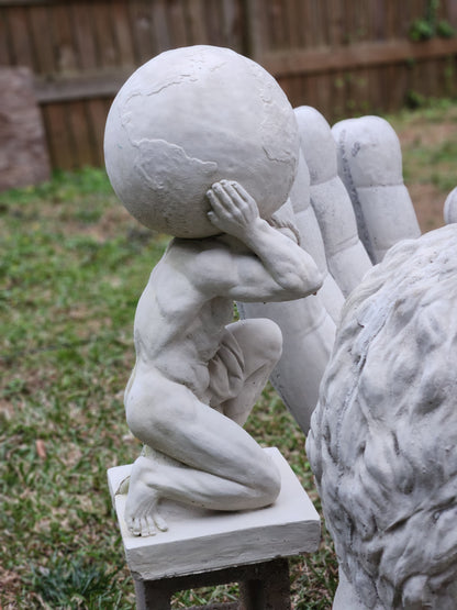 Atlas Concrete Statue