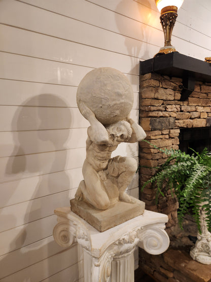 Atlas Concrete Statue