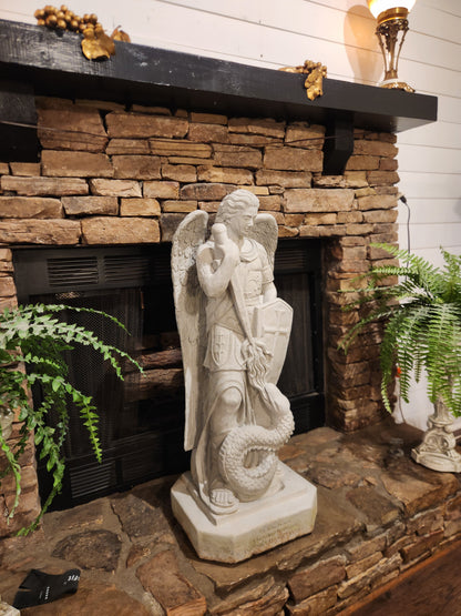 Archangel Concrete Statue