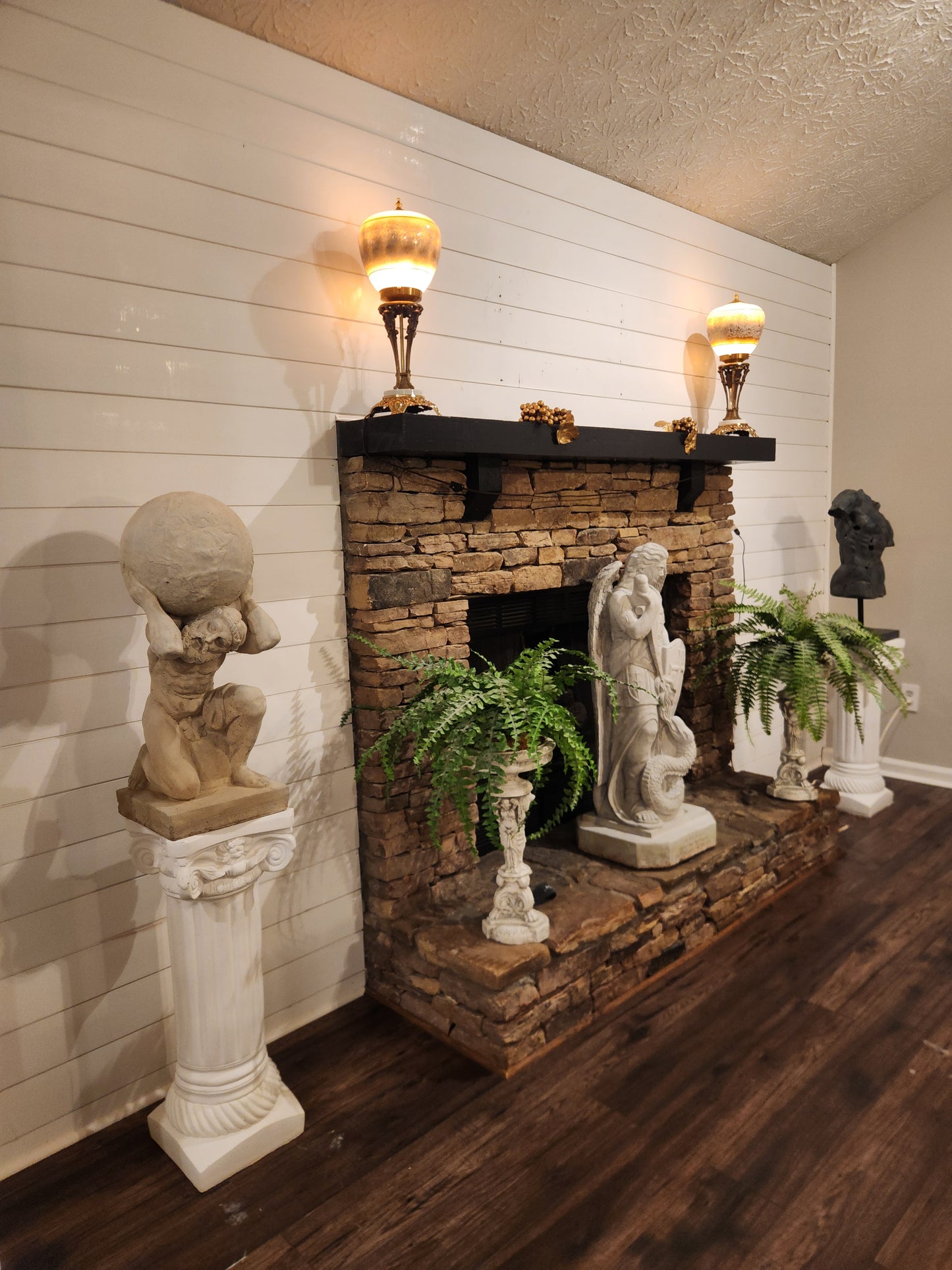 Archangel Concrete Statue