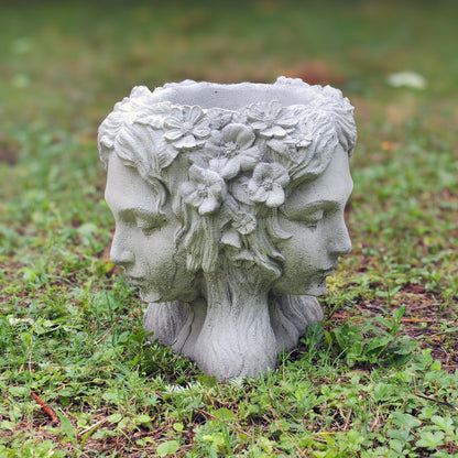 3 Face Concrete Planter