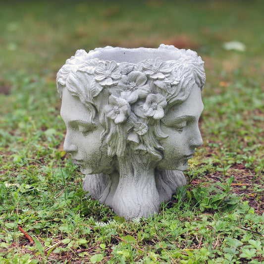 3 Face Concrete Planter