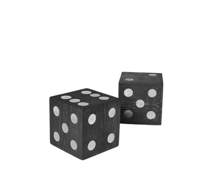 Solid Wood Dice Table