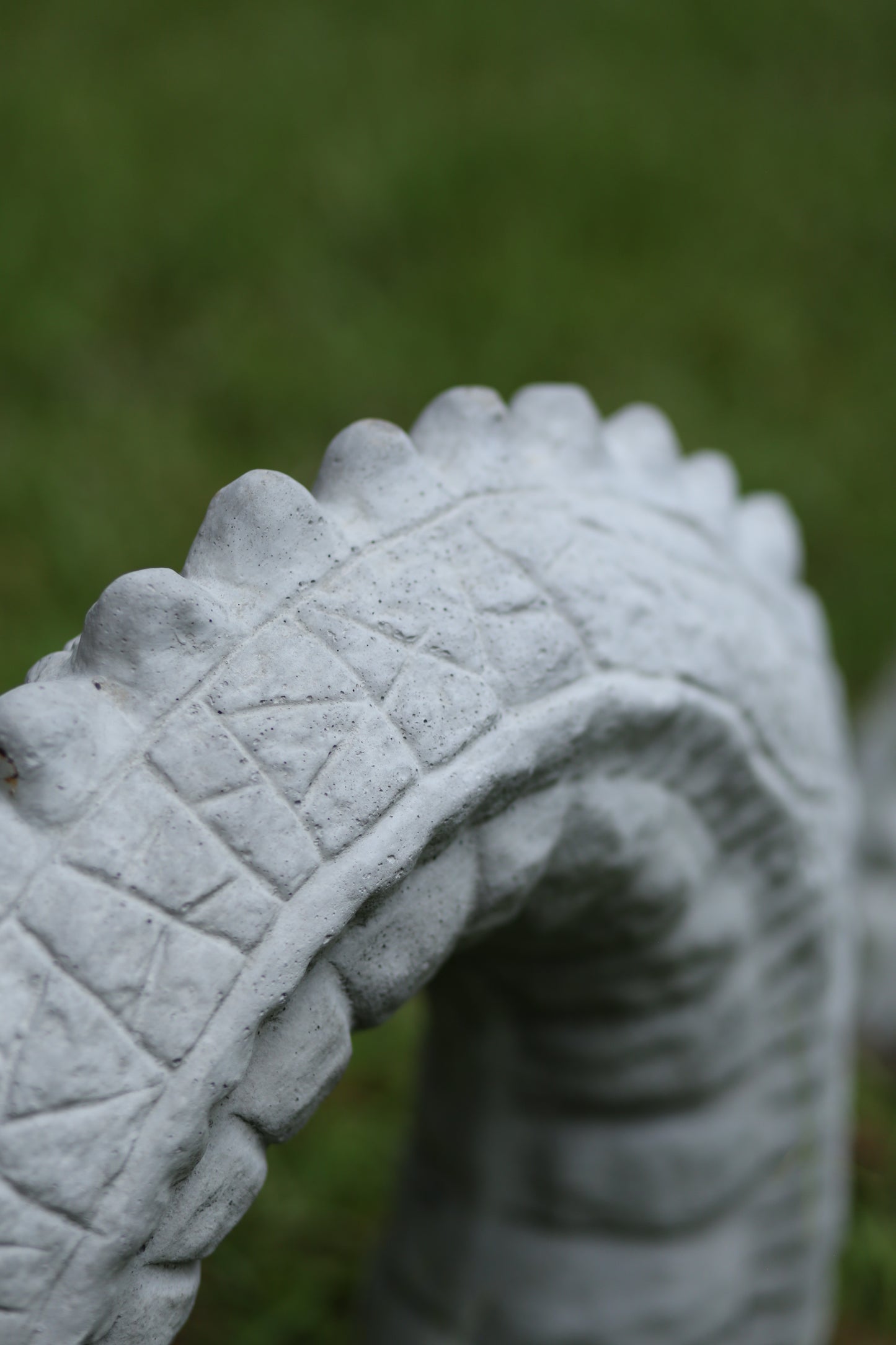 3 Piece Concrete  Dragon Statue