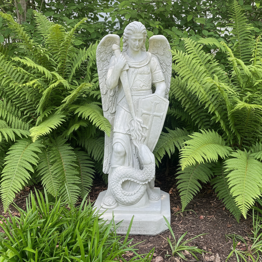 Archangel Concrete Statue