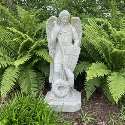 Archangel Concrete Statue