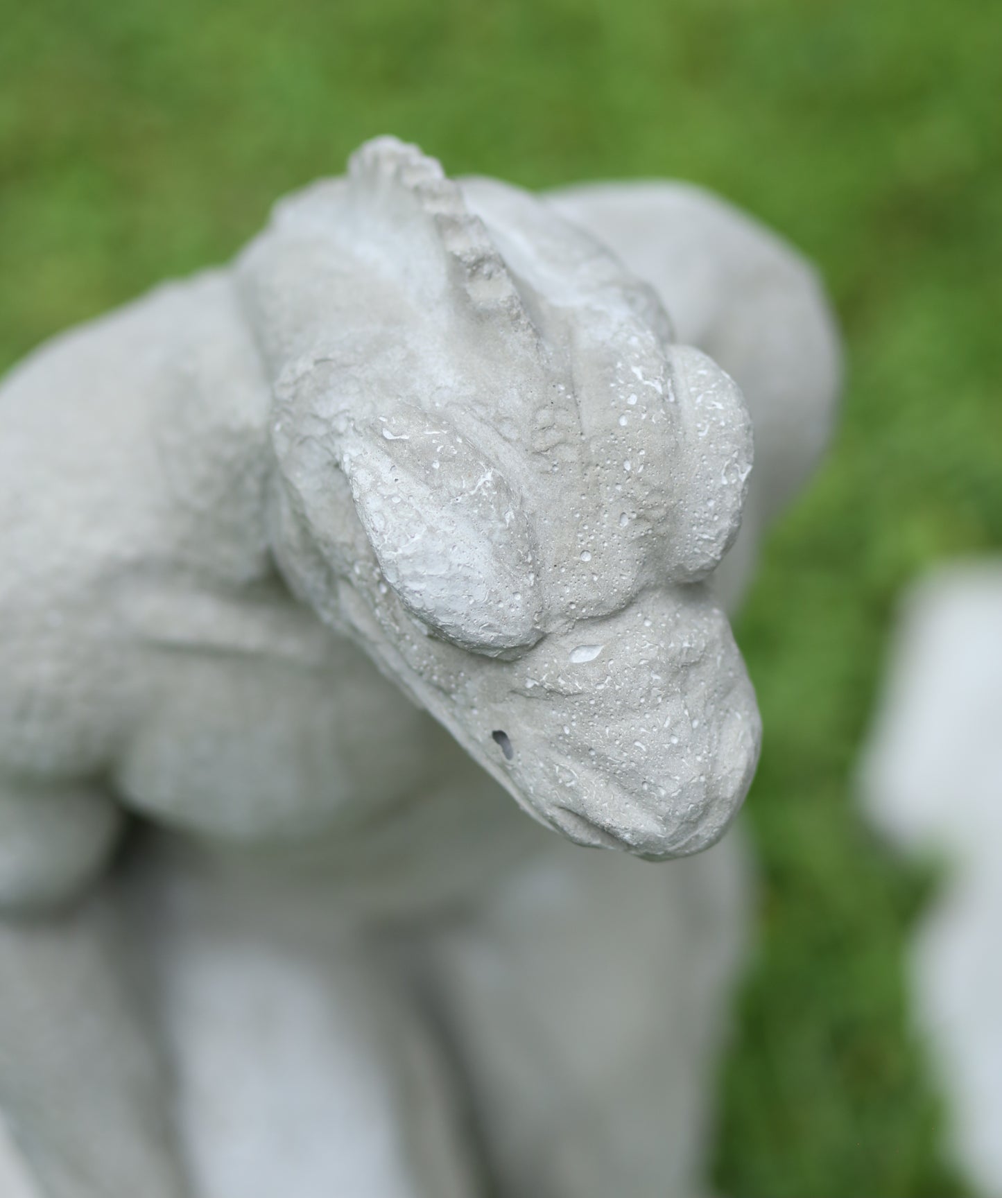 Lizardman Concrete Statue