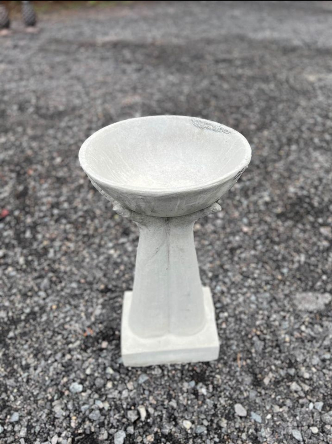 Modern Hand Bowl Concrete Planter