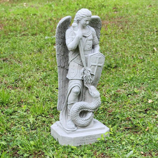 Archangel Concrete Statue