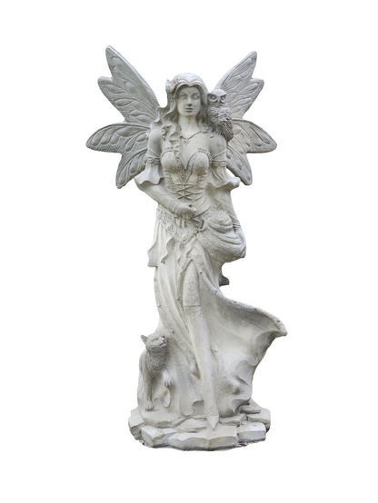 Fairy Athena Concrete Statue