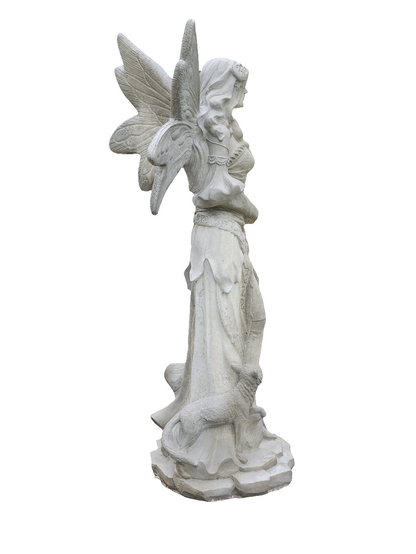 Fairy Athena Concrete Statue