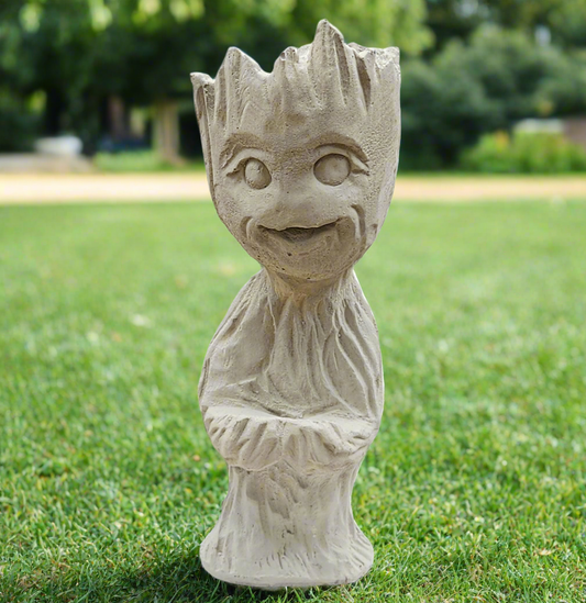 Groot Concrete Statue
