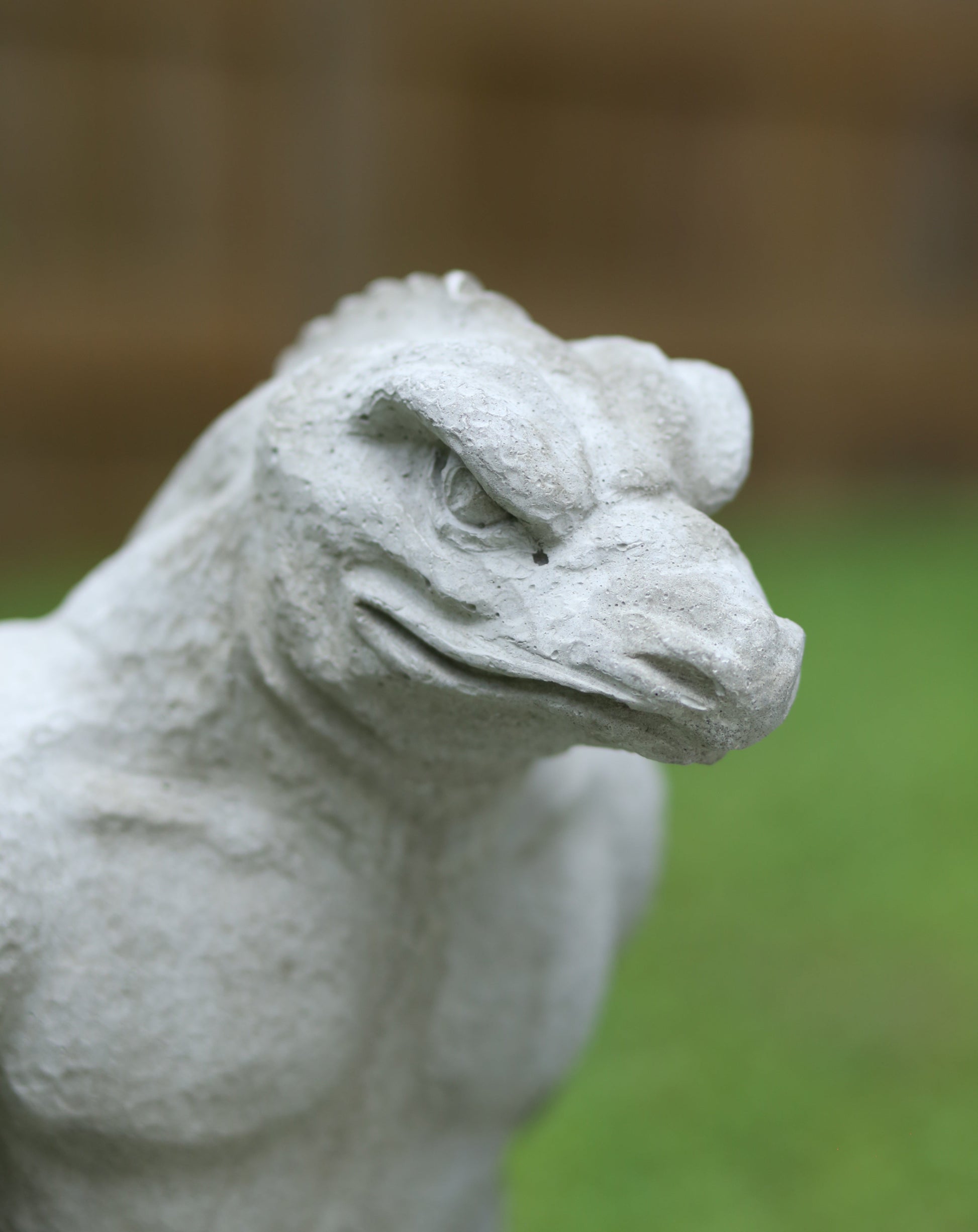 Lizardman Concrete Statue - Image 4