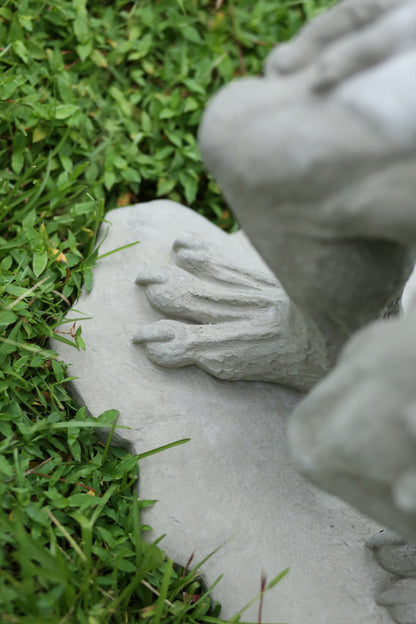 Lizardman Concrete Statue - Image 7