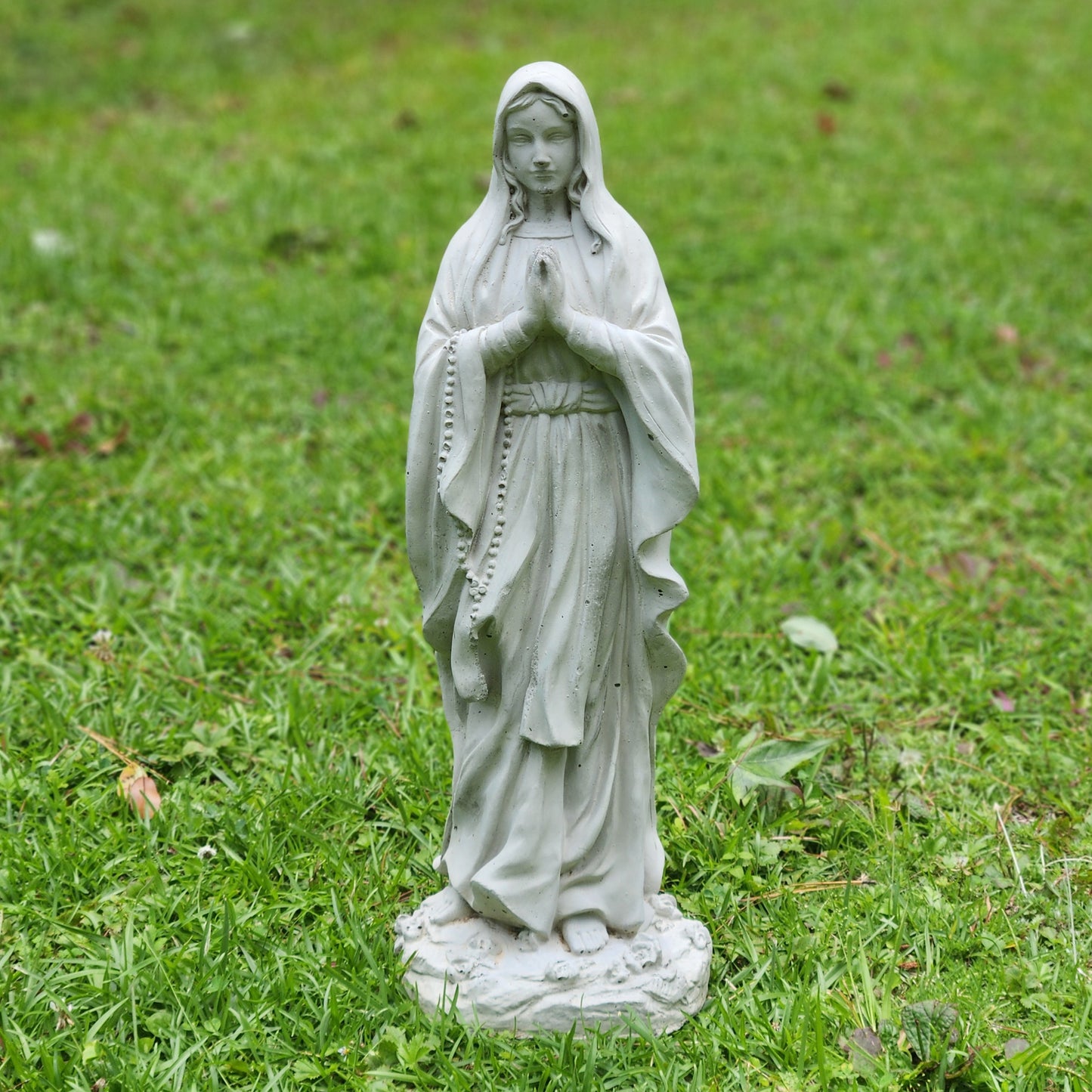 Praying Virgin Mary Concrete Statue