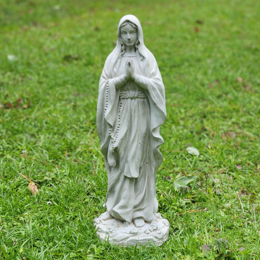 Praying Virgin Mary Concrete Statue