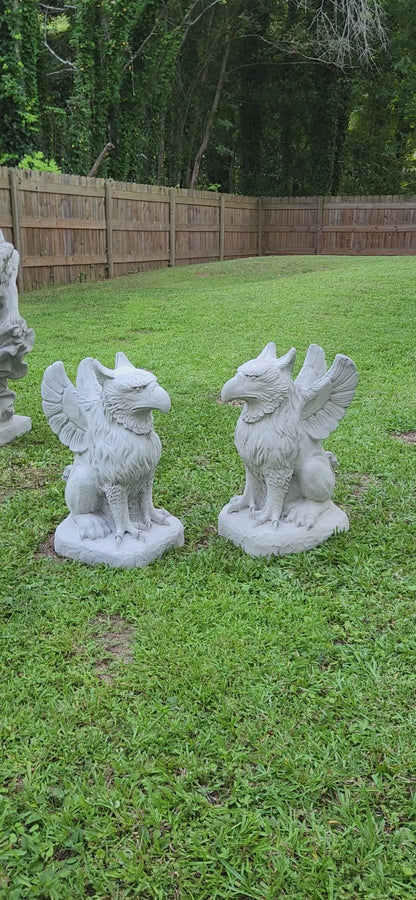 Griffin Concrete Statue