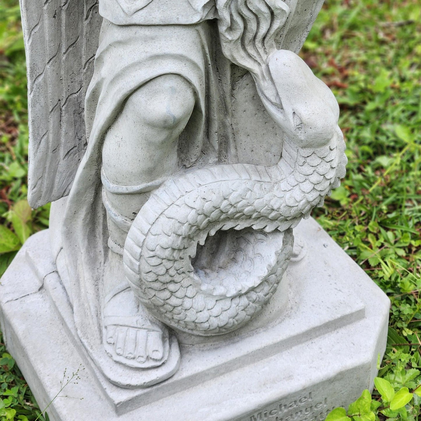 Archangel Concrete Statue