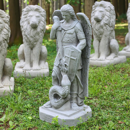 Archangel Concrete Statue
